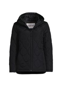LANDS' END Isolierte Steppjacke FeatherFree f&uuml;r Damen, Damen, size: regular, Schwarz, Polyester, by Lands' End
