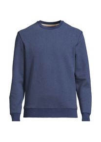 LANDS' END Rundhals-Sweatshirt SERIOUS SWEATS in Tall-Gr&ouml;&szlig;e f&uuml;r Herren, Herren, size: tall, Blau, Baumwoll-Mischung/Polyester-Mischung, by Lands' End
