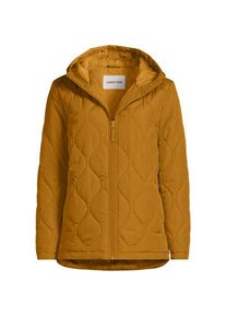 LANDS' END Isolierte Steppjacke FeatherFree f&uuml;r Damen in Petite-Gr&ouml;&szlig;e, Damen, size: petite, Gelb, Polyester, by Lands' End