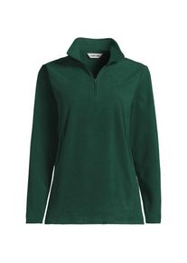 LANDS' END Anyweather Fleece-Pullover mit Rei&szlig;verschluss f&uuml;r Damen in Plus-Gr&ouml;&szlig;e, Damen, size: plus, Gr&uuml;n, Polyester, by Lands' End