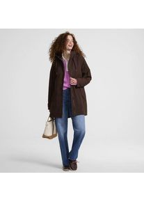 LANDS' END Squall Regenjacke in A-Linie f&uuml;r Damen in Petite-Gr&ouml;&szlig;e, Damen, size: petite, Braun, Nylon, by Lands' End