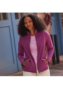 LANDS' END Anyweather Fleece-Jacke in Petite-Gr&ouml;&szlig;e, Damen, size: petite, Rot, Polyester, by Lands' End