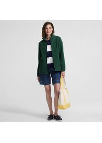 LANDS' END Anyweather Fleece-Jacke in Petite-Gr&ouml;&szlig;e, Damen, size: petite, Gr&uuml;n, Polyester, by Lands' End