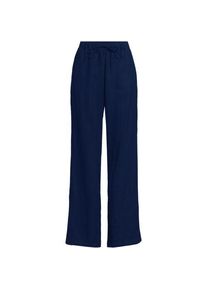 LANDS' END Weite Premium Reinleinen-Schlupfhose f&uuml;r Damen, Damen, size: regular, Blau, Leinen, by Lands' End