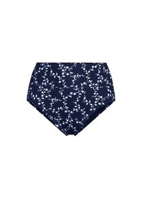 LANDS' END Bikinihose zum Umschlagen, High Waist, f&uuml;r Damen in Plus-Gr&ouml;&szlig;e, Damen, size: plus, Blau, Elasthan/Nylon-Mischung, by Lands' End