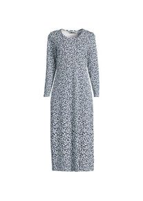 LANDS' END Wadenlanges Langarm-Nachthemd aus reiner Baumwolle f&uuml;r Damen in Plus-Gr&ouml;&szlig;e, Damen, size: plus, Elfenbein, Baumwolle, by Lands' End