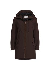 LANDS' END Squall Regenjacke in A-Linie f&uuml;r Damen in Plus-Gr&ouml;&szlig;e, Damen, size: plus, Braun, Nylon, by Lands' End