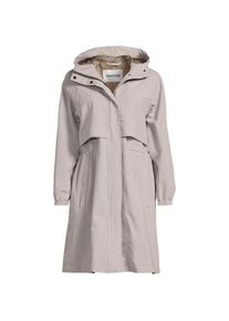 LANDS' END Verstaubarer wasserdichter Squall Regenmantel f&uuml;r Damen in Plus-Gr&ouml;&szlig;e, Damen, size: plus, Beige, Polyester, by Lands' End