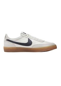 Nike - Sneaker f&uuml;r Damen, Leder, Flach (Wei&szlig;/Grau/Gummi Rosa)