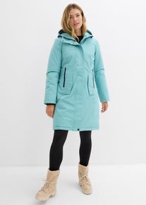 bonprix Wasserabweisender Funktions-Mantel, gr&uuml;n, Gr.44, bequeme Funktions-Jacke