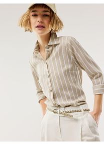Walbusch Klima-Bluse Edel-Leinen