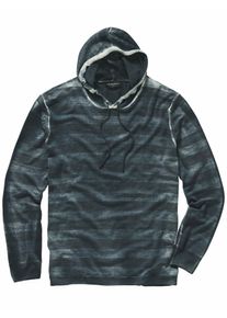 Mey & Edlich Mey & Edlich Herren Nebelspur-Merino-Hoodie Schwarz 100 % Merinowolle