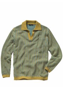 Mey & Edlich Mey & Edlich Herren Weizen-Polo Gelb 100 % Baumwolle