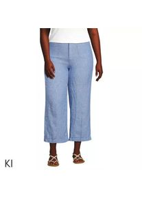 LANDS' END 7/8-Hose aus Leinen f&uuml;r Damen in Plus-Gr&ouml;&szlig;e, Damen, size: plus, Elfenbein, by Lands' End