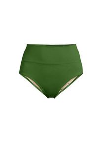 LANDS' END Bikinihose zum Umschlagen, High Waist, f&uuml;r Damen in Plus-Gr&ouml;&szlig;e, Damen, size: plus, Gr&uuml;n, Elasthan/Nylon-Mischung, by Lands' End