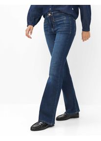 Brax Damen Five-Pocket-Hose Style SHAKIRA USED REGULAR BLUE, denim blau regular, Gr. 46L