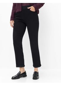 Raphaela by Brax Damen Five-Pocket-Hose Style CARINA BLACK, denim schwarz, Gr. 48K