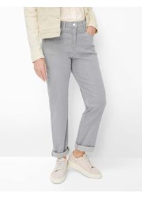 Raphaela by Brax Damen Five-Pocket-Hose Style CAREN NEW VERY LIGHT GREY,SLIGHTLY USED, denim hellgrau, Gr. 36K