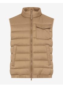 Brax Herren Steppweste Style WILL cappucino, hellbraun, Gr. XXXL