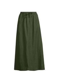 LANDS' END Leinen-Midirock f&uuml;r Damen, Damen, size: regular, Lila, Leinen, by Lands' End