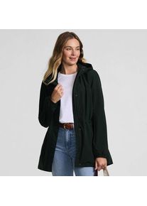 LANDS' END Wasserdichte Regenjacke SQUALL mit Packfach f&uuml;r Damen, Damen, size: regular, Gr&uuml;n, Polyester, by Lands' End