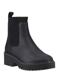 Toms Shoes TOMS Millie Leder Damen Schwarze Absatzstiefeletten