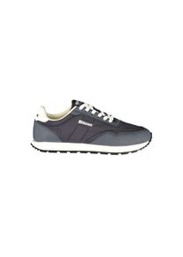 Blauer Blue Polyester Herren Sneaker