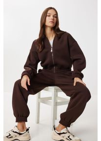 Kapuzenpullover Langarm Zweiteiliges Set