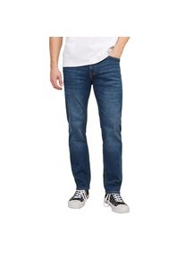 Jack & Jones Jack & Jones Herren Blaue Jeans Regula Fit L&auml;ssig 5-Taschen-Design