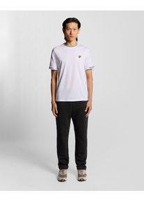 Lyle & Scott Lyle & Scott Baumwolljogginghose mit geradem Bein - Schwarz