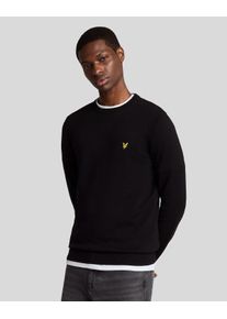 Lyle & Scott Lyle & Scott Baumwollpullover mit Rundhalsausschnitt - Schwarz