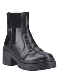 Pod Lillian Leder Damen Schwarz Stiefel