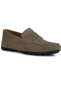 Geox U KOSMOPOLIS + GRIP Leder Herren Taupe Slipper