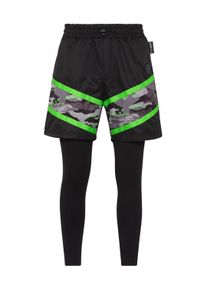 Plein Sport 2-In-1 Laufhose Camouflage