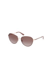 Guess Jeans Beige Metallsonnenbrille
