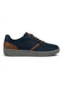 Bugatti Herren Marineblaue Leder-Komfort-Trainingsschuhe &ndash; Llopart