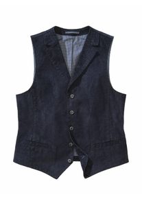 Mey & Edlich Mey & Edlich Herren Wow-Weste Blau 68 % Baumwolle, 30 % Viskose, 2 % Elasthan