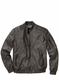 Mey & Edlich Mey & Edlich Herren Lederblouson Cockpit Grau 100 % Leder (Lammnappa)