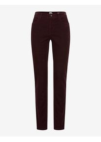 Brax Damen Cordhose Style MARY BLACKBERRY VIOLET, dunkles lila, Gr. 46L