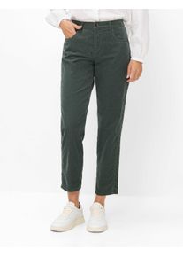 Brax Damen Cordhose Style MILEY S DEEP FOREST, dunkelgr&uuml;n, Gr. 48K