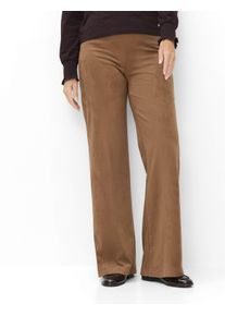 Raphaela by Brax Damen Marlenehose Style LILLYTH FLARED WALNUT, braun, Gr. 36