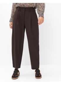 Brax Damen Hose Style MEGAN S BRUNETTE, dunkelbraun, Gr. 48K