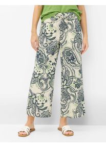 Brax Damen Culotte Style MAINE S GRASS GREEN, gr&uuml;n, Gr. 42K