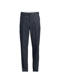 LANDS' END B&uuml;gelleichte Chinohose ohne Bundfalten, Classic Fit, Herren, size: regular, Grau, by Lands' End