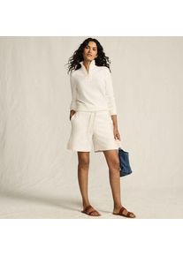 LANDS' END Leichte Sweatshorts f&uuml;r Damen in Petite-Gr&ouml;&szlig;e, Damen, size: petite, Elfenbein, by Lands' End