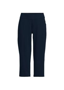 LANDS' END Stretch-Freizeithose in 3/4-L&auml;nge f&uuml;r Damen, Damen, size: regular, Blau, Baumwoll-Mischung, by Lands' End
