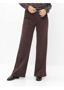 Raphaela by Brax Damen Marlenehose Style LILLYTH FLARED MARRONE, dunkelbraun, Gr. 36