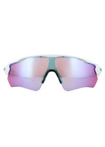 Oakley Sonnenbrille Radar EV Pfad OO9208-47 poliert wei&szlig; Prizm Schnee Saphir Iridium
