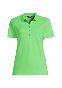 LANDS' END Supima Polo-Shirt f&uuml;r Damen, Damen, size: regular, Gr&uuml;n, Baumwolle, by Lands' End