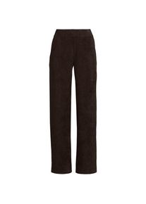 LANDS' END Strickcord-Hose Straight Fit f&uuml;r Damen, Damen, size: regular, Braun, Elasthan/Baumwoll-Mischung/Polyester-Mischung, by Lands' End